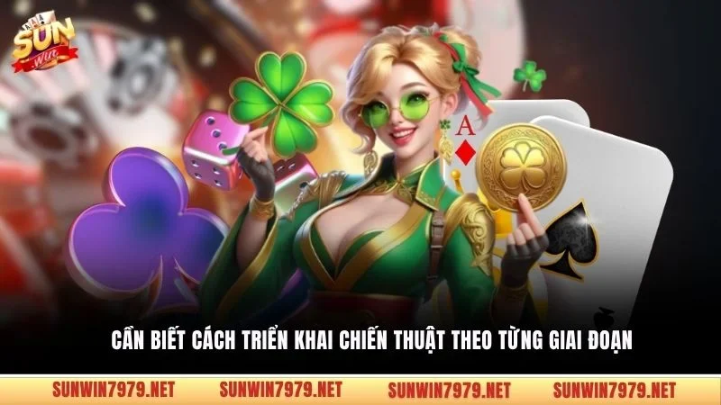 Cần biết cách triển khai chiến thuật theo từng giai đoạn